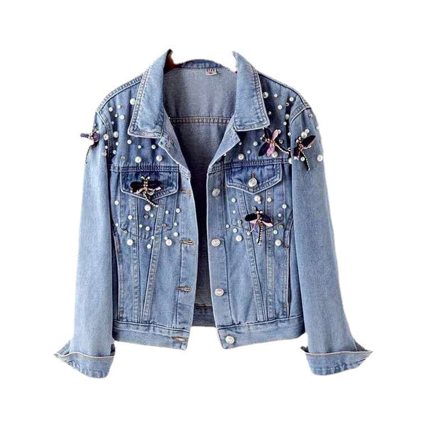 Korean Style Loose Short Style All-match Jacket  Women